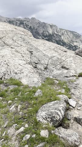 Sky Pond, Loch Vale, Lake of Glass, Timberline Falls, Rocky Mountain National Park, Colorado, 4K HDR, vertical video, cinematic nature, mountain landscape, alpine lake, glacial lake, waterfall
