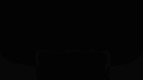 Dark black rock podium for product show case, for cosmetic product display stand with minimalist black background and soft lighting and shadows, modern architectural backdrop, 3d rendering - Powered by Shutterstock - Get 15% off with code: PIKWIZARD15