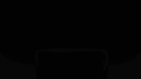 Dark black rock podium for product show case, for cosmetic product display stand with minimalist black background and soft lighting and shadows, modern architectural backdrop, 3d rendering - Powered by Shutterstock - Get 15% off with code: PIKWIZARD15