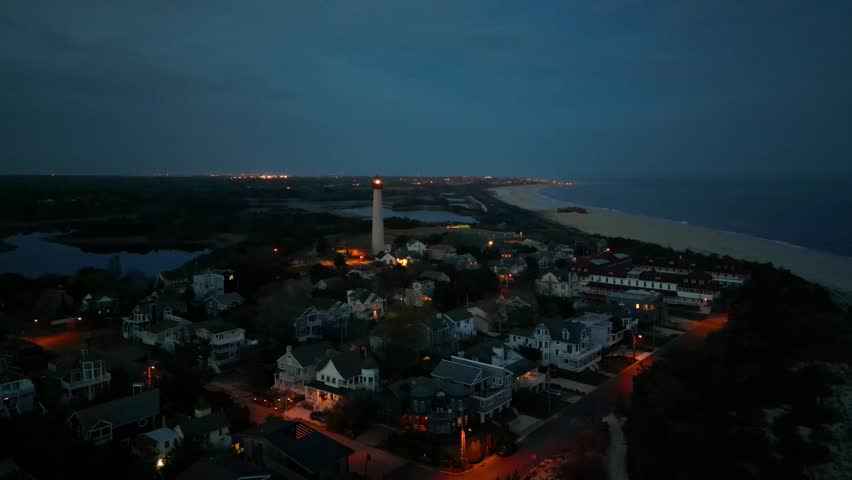 Lighthouse at Cape May Point, New Jersey