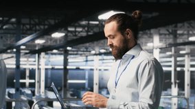 Data center developer frustrated by critical error affecting laptop. Irate server farm worker reacting to hardware performance issues triggered by unresolved software bugs, camera B - Powered by Shutterstock - Get 15% off with code: PIKWIZARD15