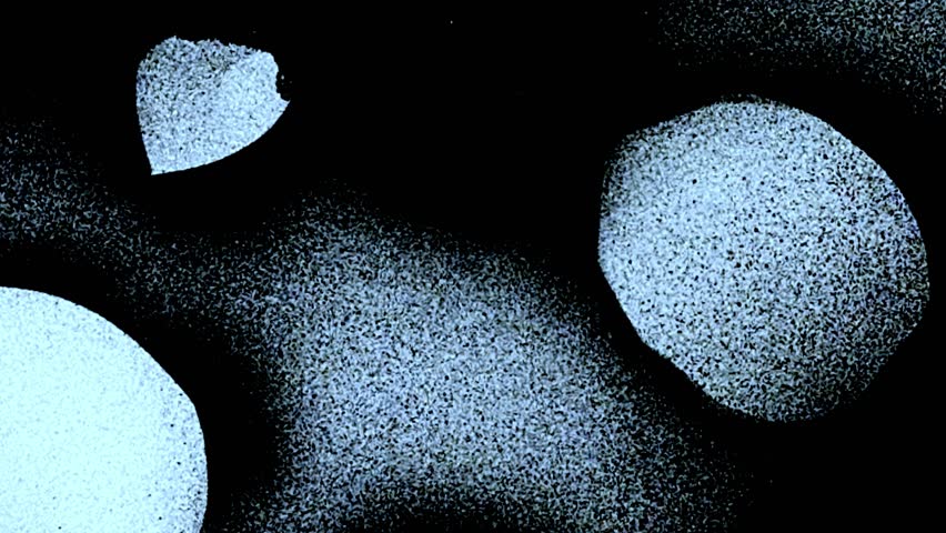 Analog spray animation with scattered particles. Organic speckles floating softly. analog, spray, animation, scattered, particles, organic, speckles, floating, softly, visual, artistic, effect