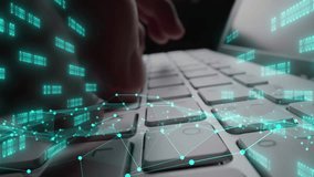 Creative visual of business big data and finance analysis on computer showing concept of statistical investment decision making methodology, fintech and financial engineering . - Powered by Shutterstock - Get 15% off with code: PIKWIZARD15