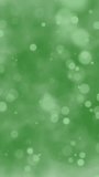 Concept green nature shades of color, circle bokeh looping animation. Vertical video. - Powered by Shutterstock - Get 15% off with code: PIKWIZARD15