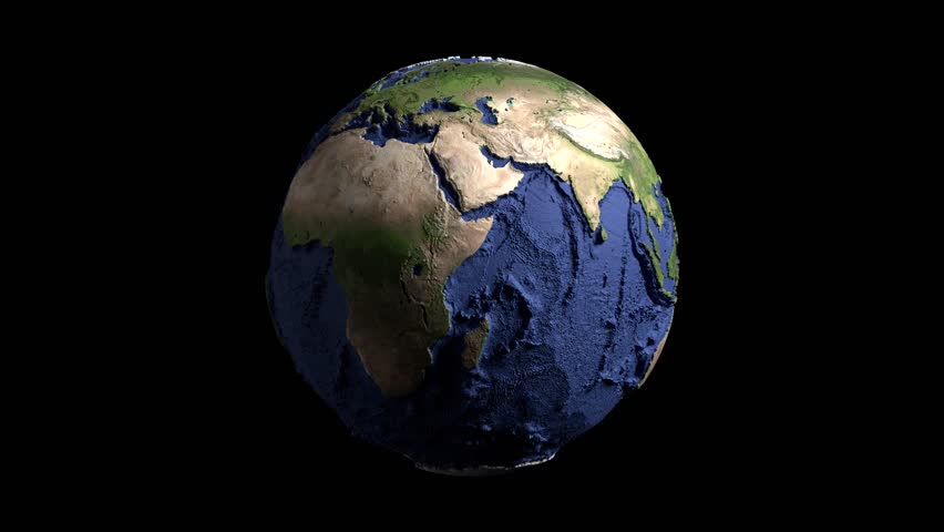 Topographic Earth globe 3D rotation loop can be used in GIS dashboards and environmental promos. The animated elevation map cartography, climate-change reports or renewable-energy ads documentary