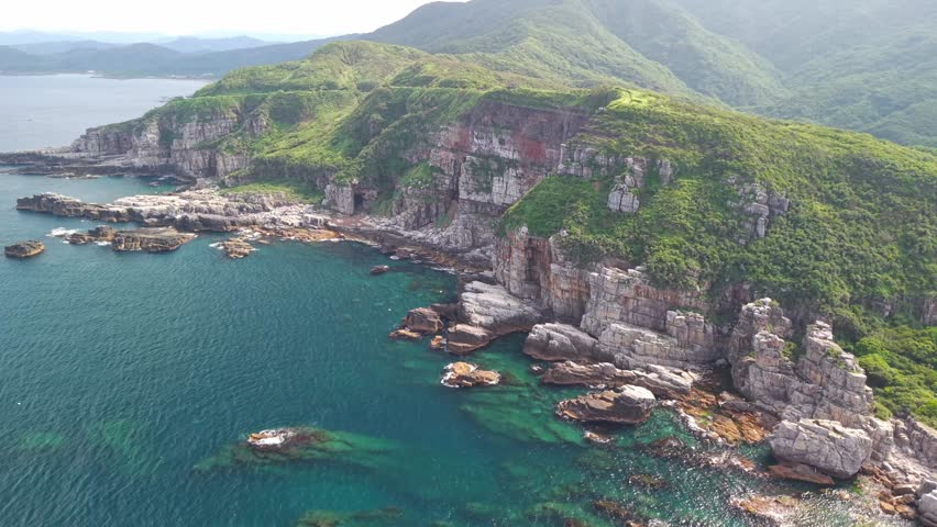 A Serene May 2025 Coastal View of Longdong Community in Ruifang District, New Taipei City, Taiwan