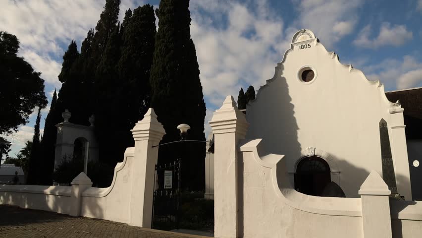 Cape Dutch architecture in the Cape of Good Hope
