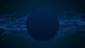 Processor connections signals. Technology cpu background. Pulses signals chip motherboard. - Powered by Shutterstock - Get 15% off with code: PIKWIZARD15