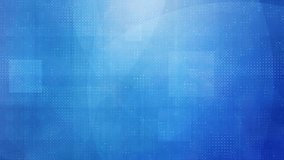 Seamless looping blue digital halftone dots grid animation background with flowing geometric shapes for modern technology presentations, high-tech modern futuristic motion graphics - Powered by Shutterstock - Get 15% off with code: PIKWIZARD15