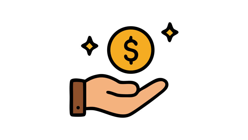 Hand holding gold coin with dollar sign, symbolizing wealth, finance, investment, and success. Perfect for financial concepts and business designs. - Powered by Shutterstock - Get 15% off with code: PIKWIZARD15