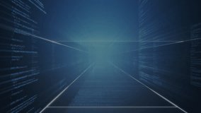 Emerging 3D interface animating timeline shifts rotating gauge and varying bars showing stock limit. Data visualization, digital interface, futuristic, analytics, technology, data analysis, abstract - Powered by Shutterstock - Get 15% off with code: PIKWIZARD15