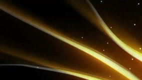 Glitch blur starting gradient FIGHT text animating over golden ribbons, specks showing brand reveal. Abstract, motion, dynamic, futuristic, digital, energetic, vibrant - Powered by Shutterstock - Get 15% off with code: PIKWIZARD15