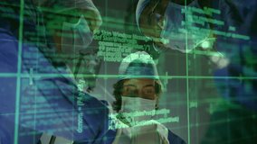 Surgical team engaging fading code overlay while performing chest surgery with drill and forceps. Medical, technology, innovation, clinical, analysis, precision, healthcare - Powered by Shutterstock - Get 15% off with code: PIKWIZARD15