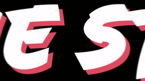 Fragmented letters initiating glitch bars rippling while forming 'GAME START' text over static. Digital, futuristic, neon, abstract, technology, cyber, motion - Powered by Shutterstock - Get 15% off with code: PIKWIZARD15