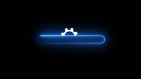 System update icon isolated . System operations icon set with gear sign.Loading bar downloading progress animation. neon line round animated - Powered by Shutterstock - Get 15% off with code: PIKWIZARD15