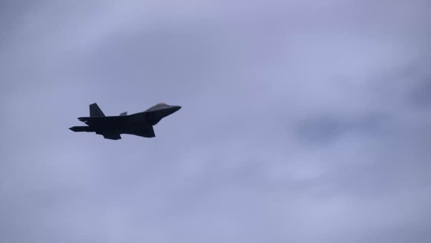 F-22 Raptor Aerial Demonstration at Air Dot Show Ft. Lauderdale Air Show 2025