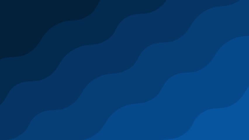 Blue wave transition animation moving diagonally from each corner. 4K animated green screen transition for overlays, scene change, effects, and video editing.