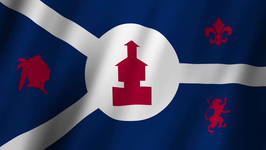 Fort Wayne flag representing patriotism and freedom in the United States