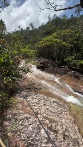 kem langsir waterfall is heaven