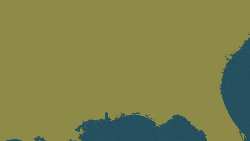 Alabama region, United States, extruded. Pattern map