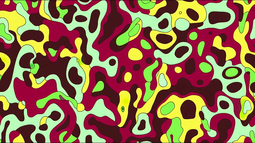 Pop-art inspired loop with animated halftone dots, comic splashes, and energetic colors. Designed for creative edits, bold VJ shows, and retro-inspired content.