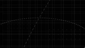 Dashed curve appearing hand lifting brain mesh rotating equations accumulating visualizing data. Digital, futuristic, abstract, scientific, analytical, educational, innovative - Powered by Shutterstock - Get 15% off with code: PIKWIZARD15