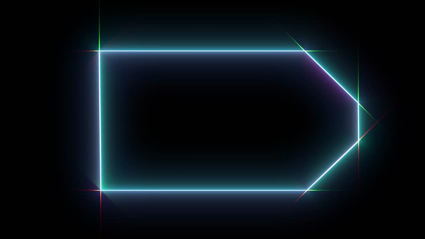 Sale neon sign banner background for promo video. concept of sale and clearance on black background.