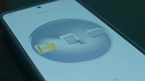 Scanning process of folders on smartphone - Powered by Shutterstock - Get 15% off with code: PIKWIZARD15