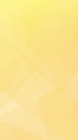 Yellow minimal animated geometric shapes movement background vertical composition