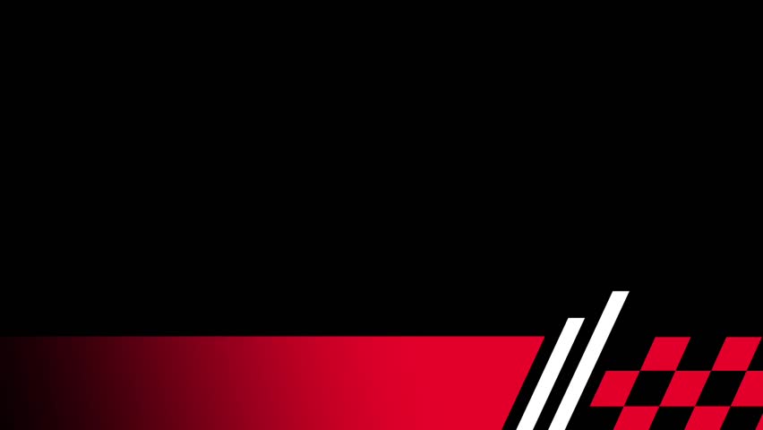 A slim horizontal red bar with white accents designed as a lower third or transition asset for clean and bold presentations