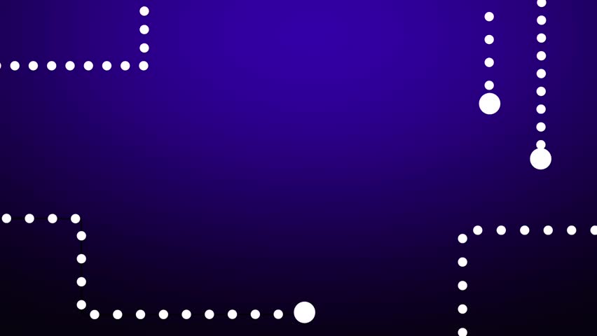 Dots and paths form a pixel-style maze, creating a retro transition perfect for arcade-themed games and nostalgic UI sequences - Powered by Shutterstock - Get 15% off with code: PIKWIZARD15