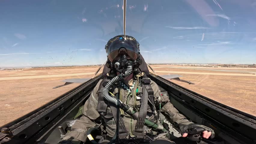 F-35A Lightning II Takeoff Cockpit View