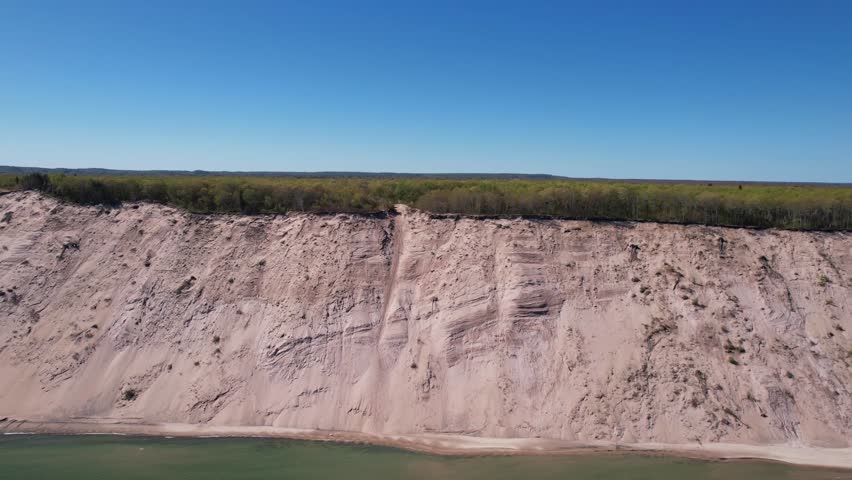 Lake Superior Log Slide Overlook High dunes