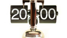 Analog Year Counter Counting 2000-2030 (Flip-Clock Style | Timelapse | ZOOM IN) - Powered by Shutterstock - Get 15% off with code: PIKWIZARD15