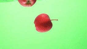 Fresh Red Apples Underwater. Bubble and Motion Effect. - Powered by Shutterstock - Get 15% off with code: PIKWIZARD15