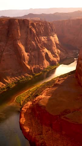 Grand Canyon Golden Hour Nature Landscape 