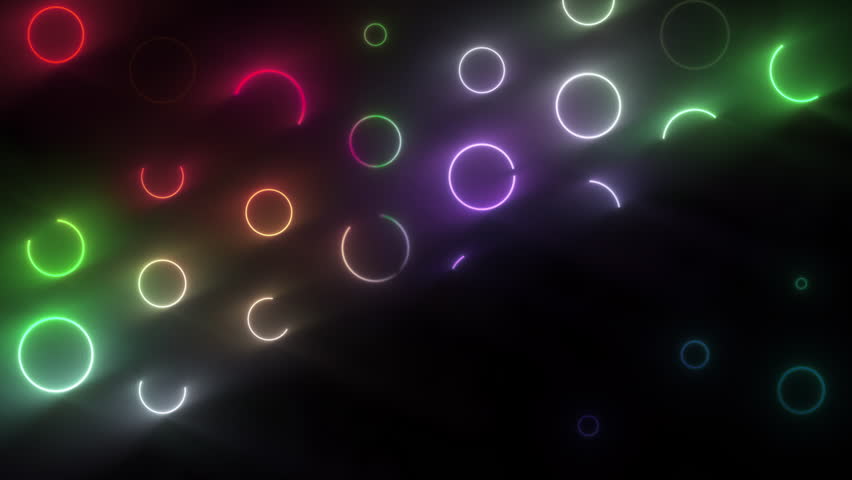 A mesmerizing wave-like motion flows through vibrant, multicolored circles that continuously grow and spin. This joyful and seamless VJ loop brings playful energy and rhythmic movement, perfect for ba