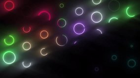 A mesmerizing wave-like motion flows through vibrant, multicolored circles that continuously grow and spin. This joyful and seamless VJ loop brings playful energy and rhythmic movement, perfect for ba - Powered by Shutterstock - Get 15% off with code: PIKWIZARD15