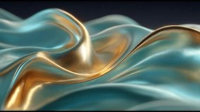 An abstract macro artwork capturing the essence of flowing motion—golden metallic streams winding through rich, deep blue fluid textures. The image evokes a sense of luxury, calmness, and fluid  - Powered by Shutterstock - Get 15% off with code: PIKWIZARD15