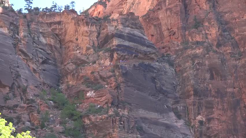 Zion national park beautiful landscape 
