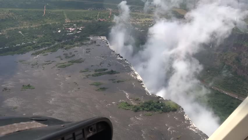 Beautiful landscape Victoria falls zambia Zimbabwe 