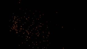 Super Slow Motion Shot of Real Fire Sparks Isolated on Black Background at 1000fps. - Powered by Shutterstock - Get 15% off with code: PIKWIZARD15