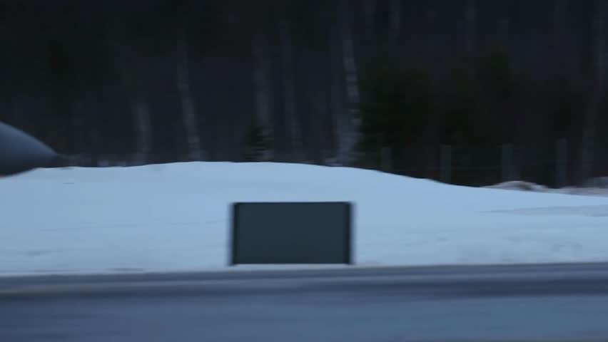 Swedish Gripen Fighter Jet preparing to Takeoff