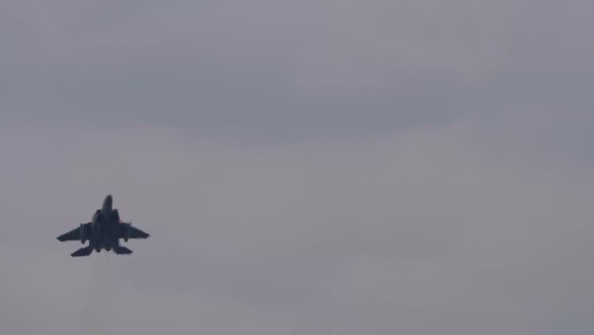 F-15E Strike Eagles take off with responsive combat air power