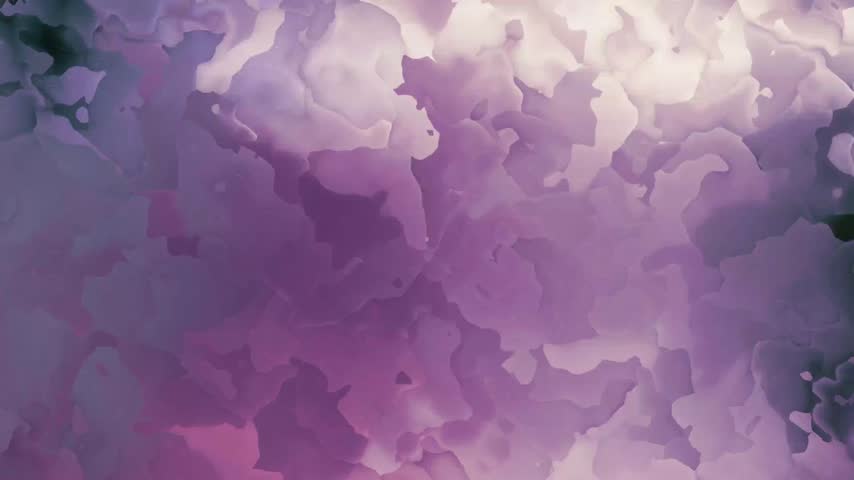 Abstract footage with flowing purple and pink hues in a soft, fluid motion. Glitch, zoom, distortion, and parallax space effects create an ethereal, dreamy aesthetic with artistic depth and movement.