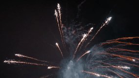 Experience breathtaking fireworks in Courchevel as vibrant colors and unique patterns illuminate the night sky, creating a magical atmosphere you wont want to miss during this unforgettable event - Powered by Shutterstock - Get 15% off with code: PIKWIZARD15