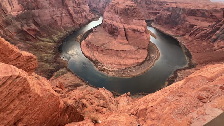 Experience the breathtaking and stunning aerial view of Horseshoe Bend located in Arizona