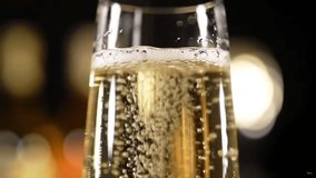 Close-Up of Champagne Flute with Sparkling Bubbles – Luxurious Effervescent Detail - Powered by Shutterstock - Get 15% off with code: PIKWIZARD15