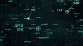 Digital Data Visualization With Floating Numbers and Technology Interfaces. Abstract visualization of digital data with floating numbers and graphs illustrating programming and technology concepts.  - Powered by Shutterstock - Get 15% off with code: PIKWIZARD15