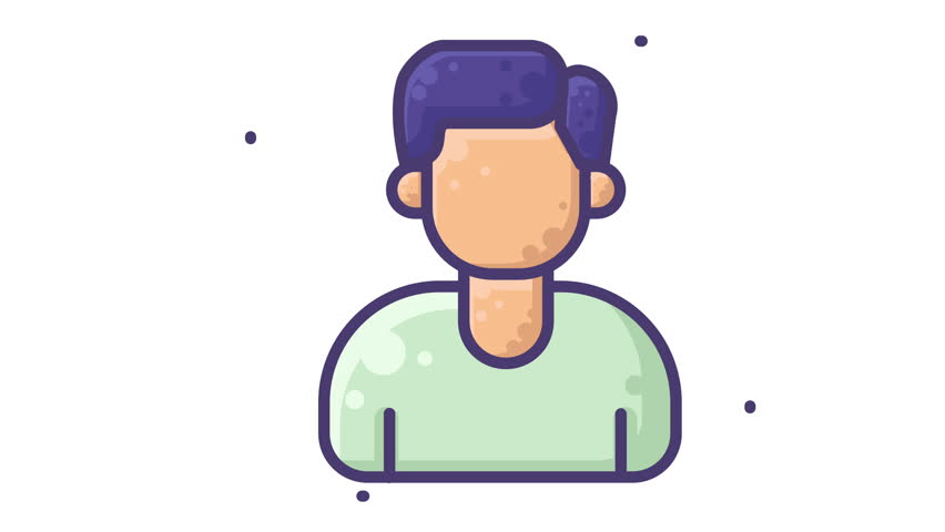 Flat pastel face scan icon with soft green and peach tones, ideal for biometrics, identity apps, security features, or smart access systems.